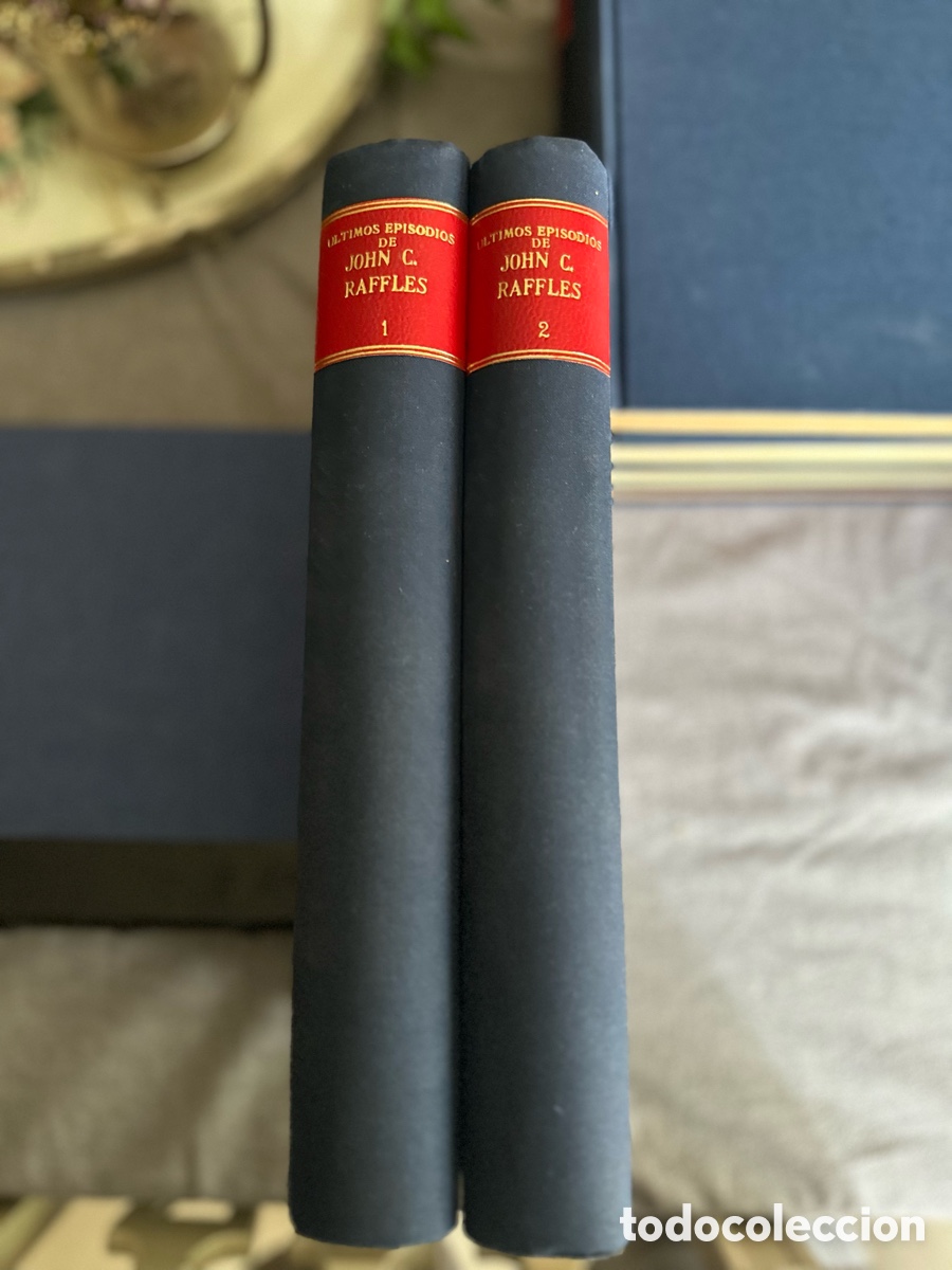 Libros antiguos: ULTIMOS EPISODIOS DE JOHN C. RAFFLES - Foto 5