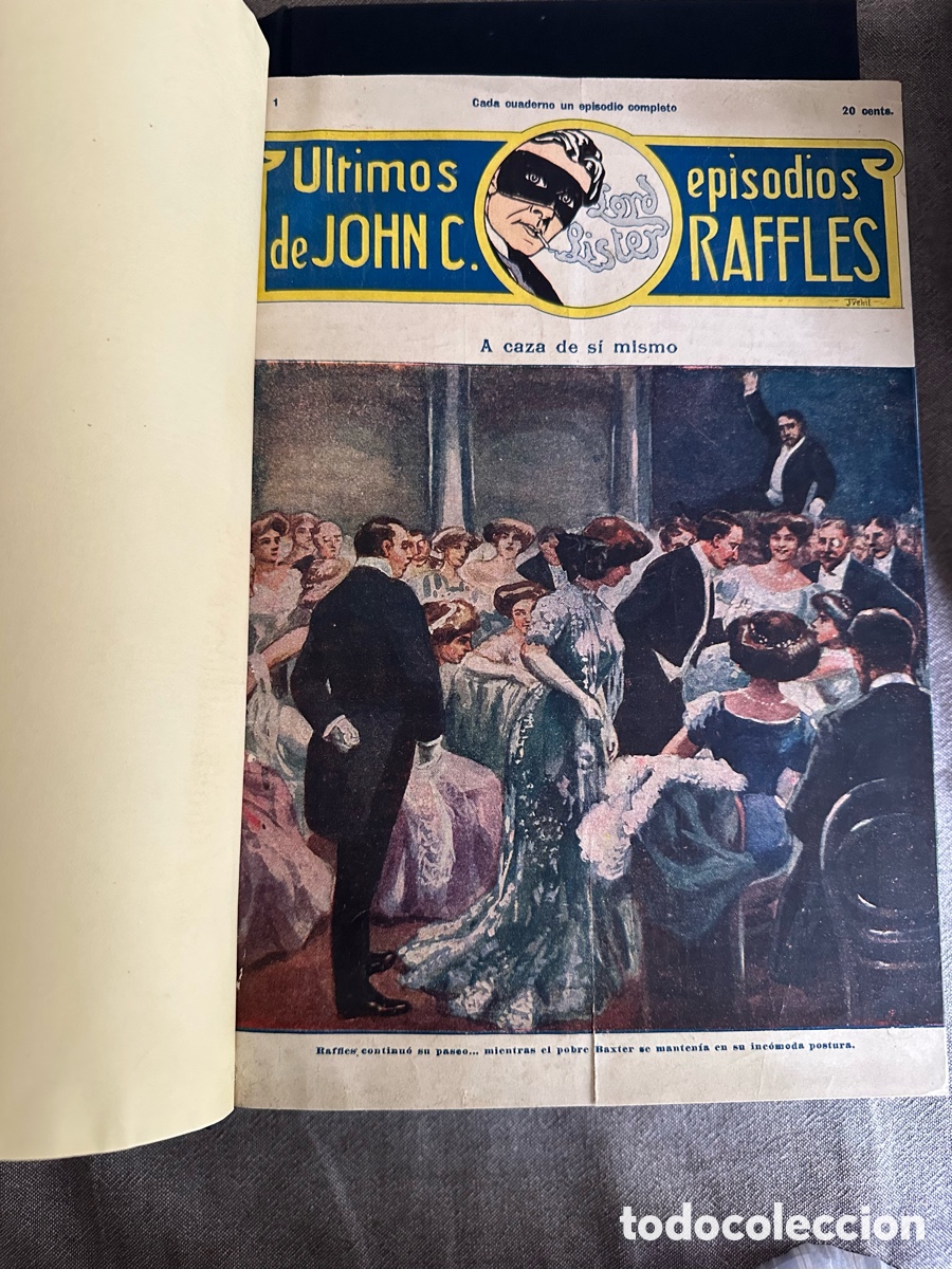 Libros antiguos: ULTIMOS EPISODIOS DE JOHN C. RAFFLES - Foto 1