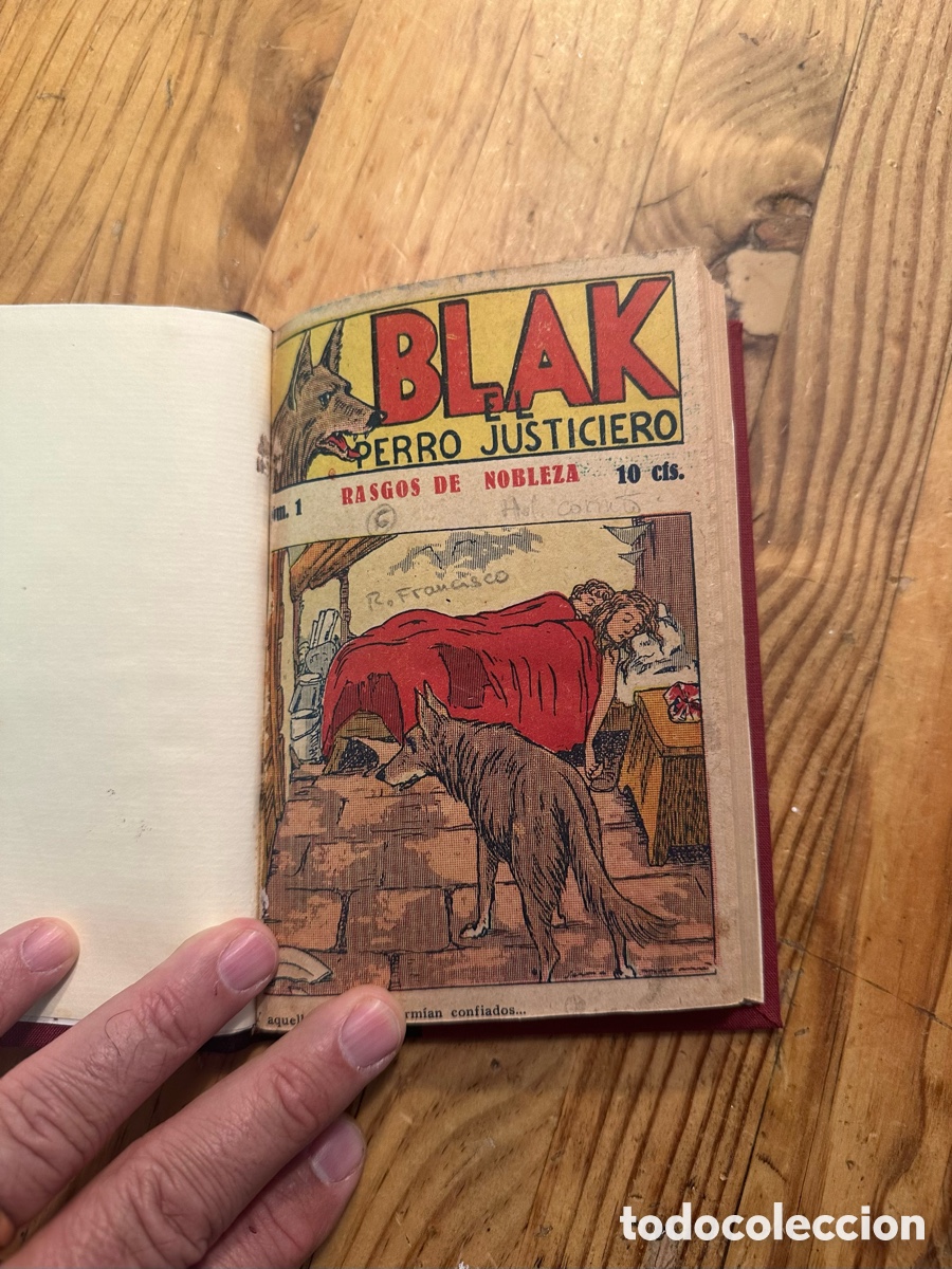 Libros antiguos: BLAK EL PERRO JUSTICIERO - Foto 1