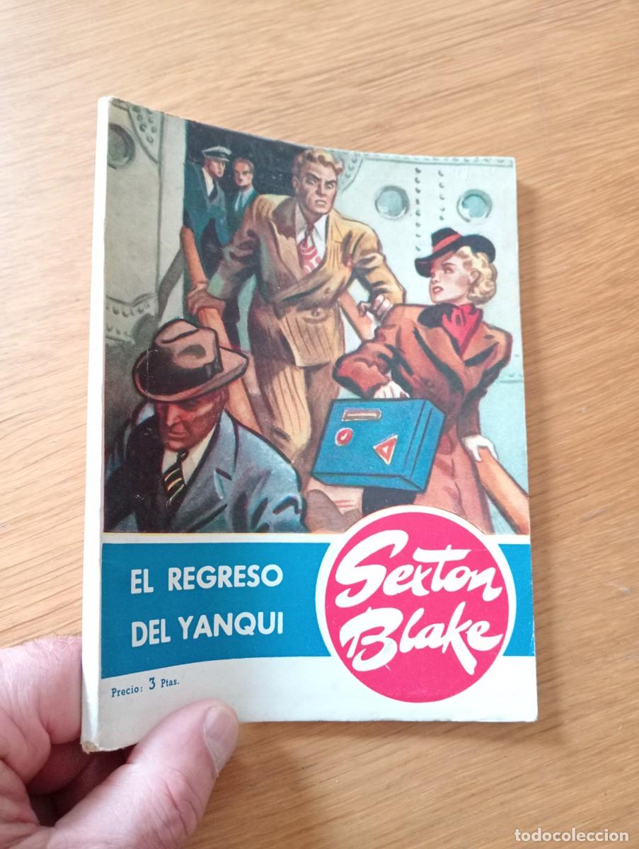 Antiquarische B&uuml;cher: BIBLIOTECA SEXTON BLAKE N.&ordm; 8. EL REGRESO DEL YANQUI. R&Uacute;STICA. HYMSA.