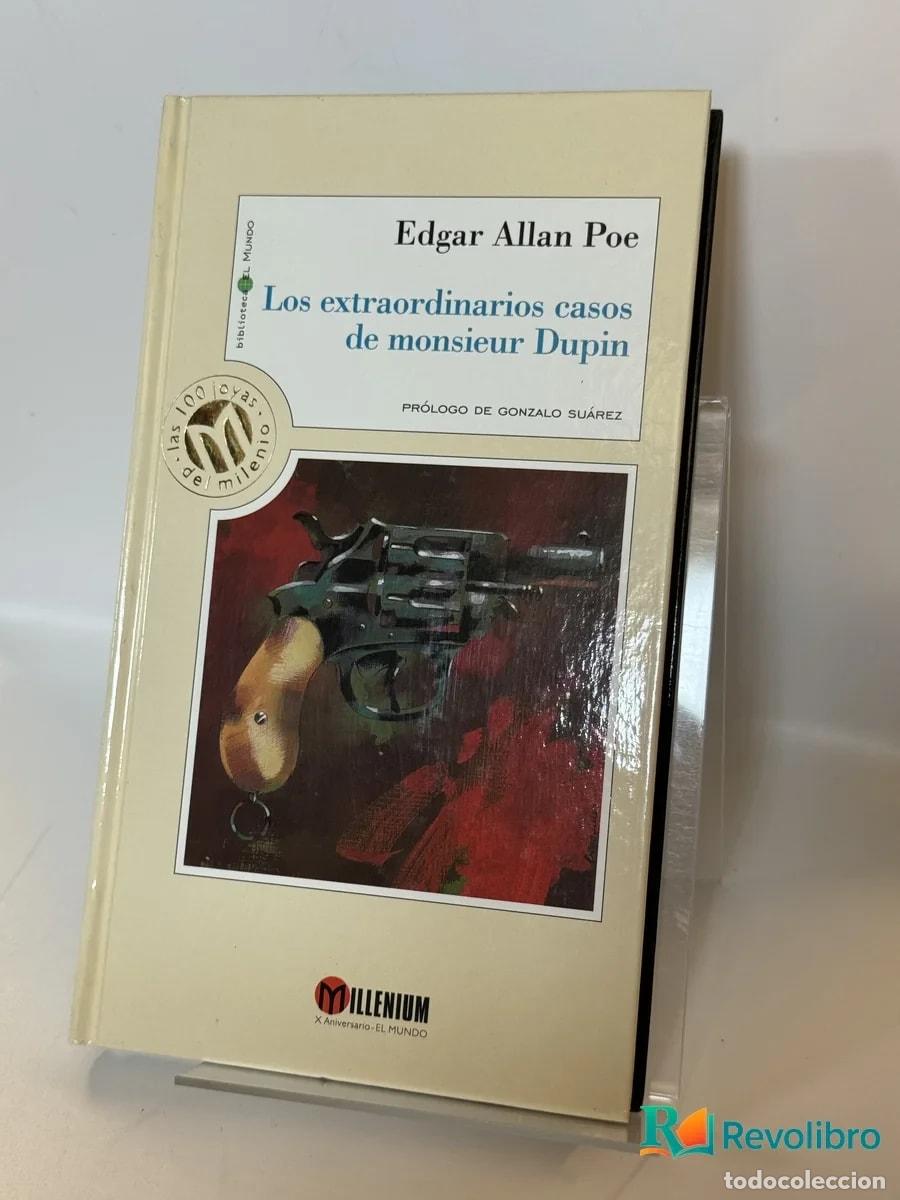 Libros antiguos: Los extraordinarios casos de monsieur Dupin - Edgar Allan Poe
