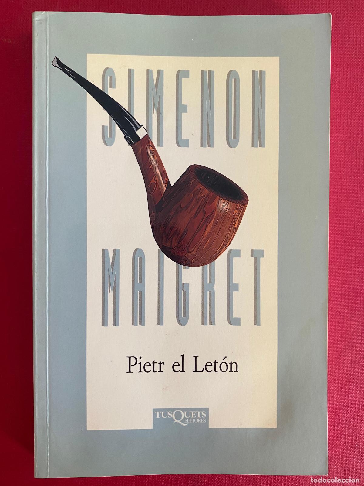 Libros antiguos: SIMENON. Maigret. Pietr el Let&oacute;n - Foto 1