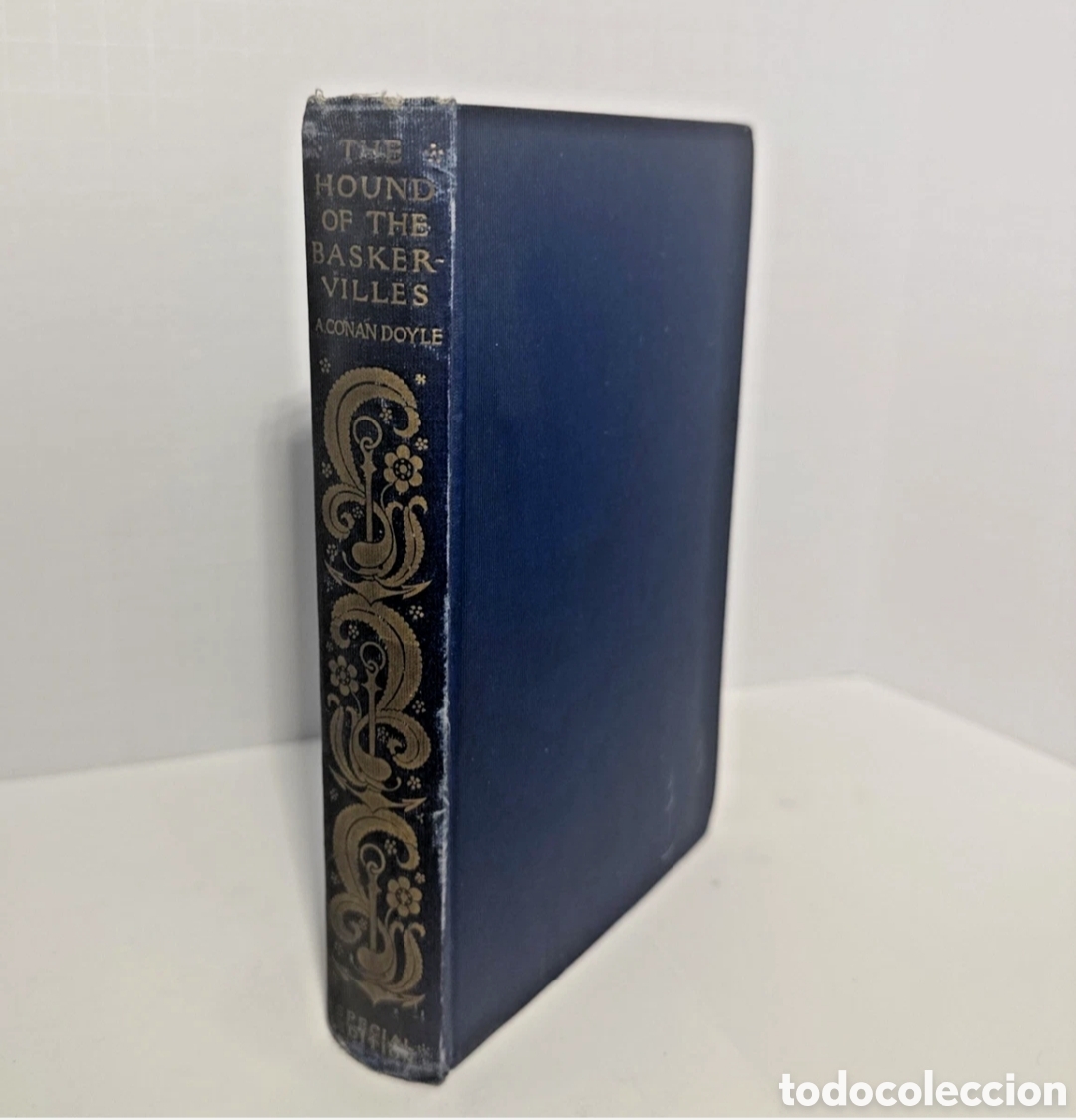 Libros antiguos: Arthur Conan Doyle Hound of the Baskerville 1903 edici&oacute;n especial Sherlock Holmes