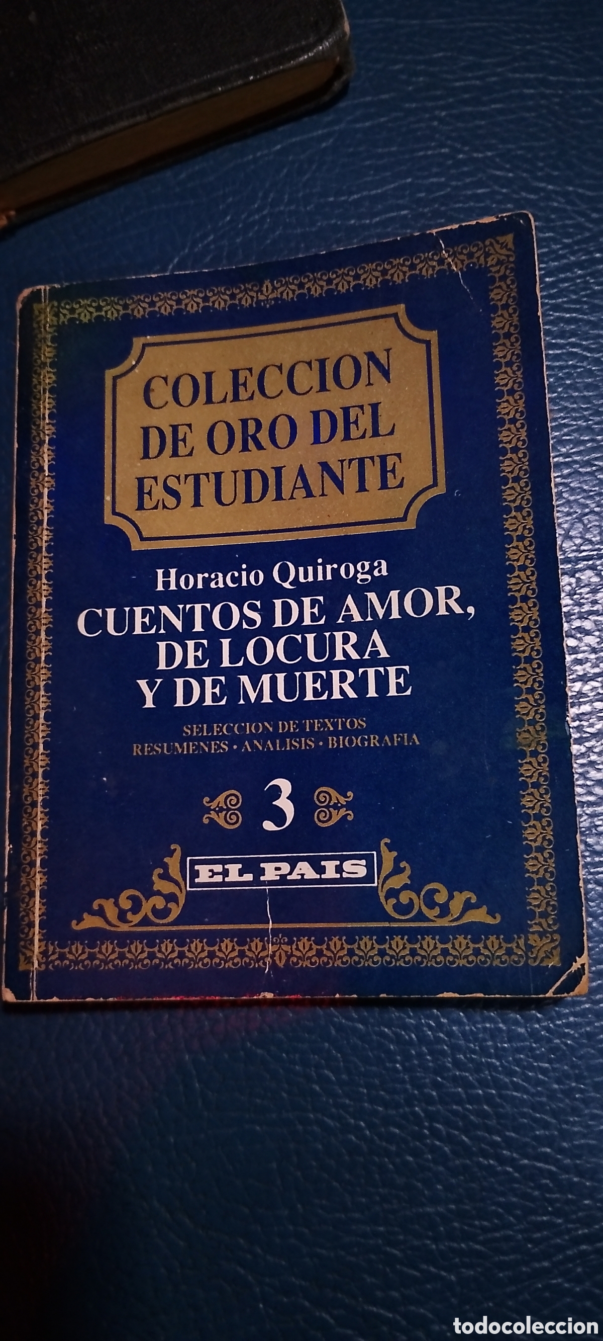 Libros antiguos: Libro de bolsillo, cuentos de amor locura y muerte