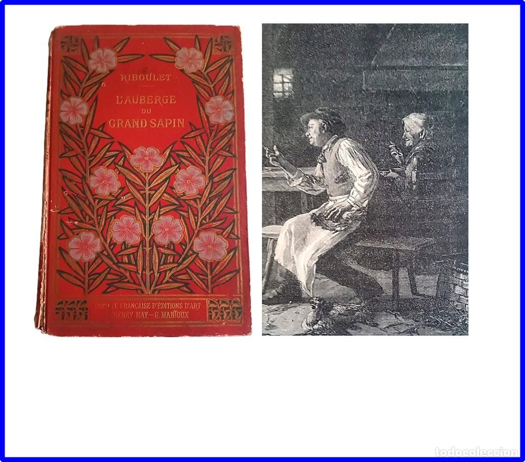 Libros antiguos: Libro antiguo de 1902 - El Hostal del Gran Abeto. Art Nouveau. Ilustrado.
