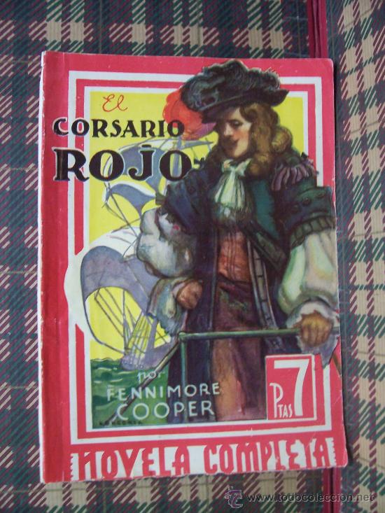 Libros antiguos: FENNIMORE COOPER - AMELLER ED. - EL CORSARIO ROJO - Foto 1
