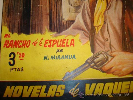 Libros antiguos: 2 ANTIGUAS NOVELAS DEL OESTE - Foto 4