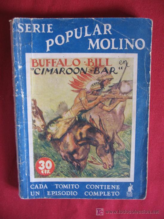 Libros antiguos: BUFFALO - BILL EN CIMAROON - BAR - N&ordm; 121 - Foto 1