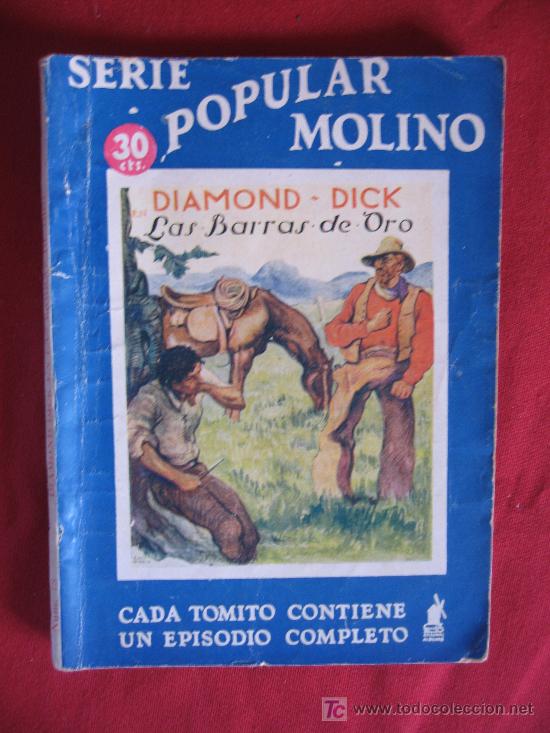 Libros antiguos: DIAMOND - DICK - LAS BARRAS DE ORO - N&ordm; 78 - Foto 1