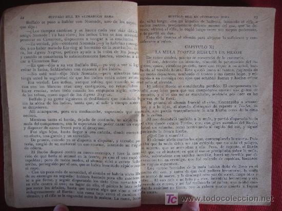 Libros antiguos: BUFFALO - BILL EN CIMAROON - BAR - N&ordm; 121 - Foto 5