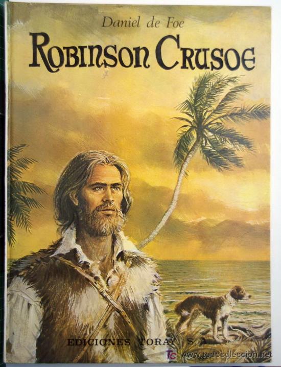 Libros antiguos: ROBINSON CRUSOE - Foto 1