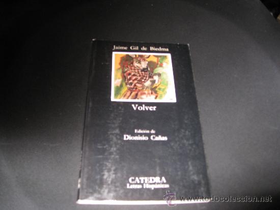Libros antiguos: Volver - Foto 1