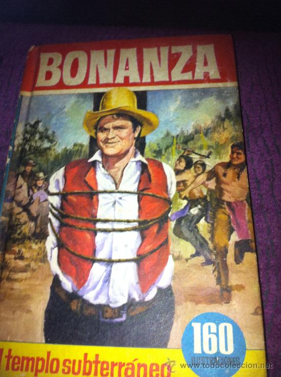 Libros antiguos: BONANZA. El templo subterraneo. - Foto 1