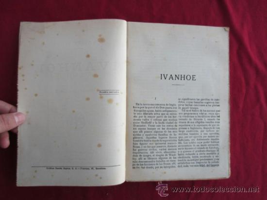 Libros antiguos: IVANHOE - WALTER SCOTT - 1935 - Foto 5
