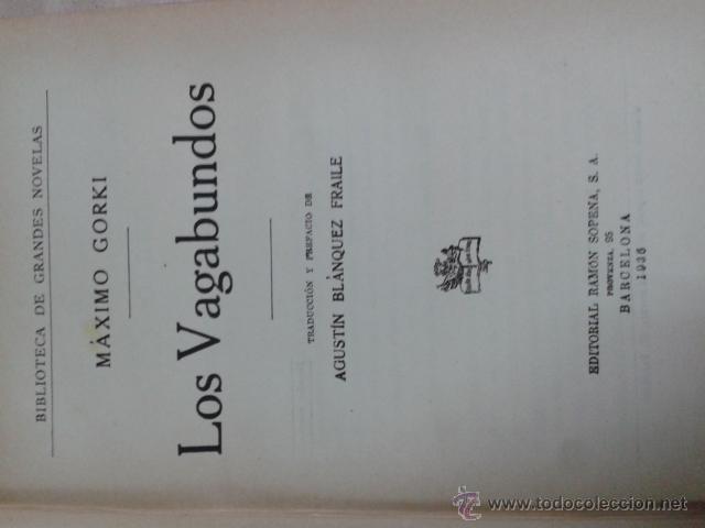 Libros antiguos: Los Vagabundos - El Maestrante Libro - Foto 2