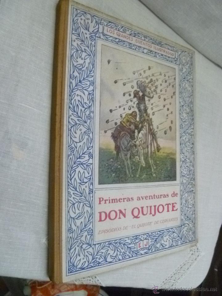Antiquarische B&uuml;cher: PRIMERAS AVENTURAS DE DON QUIJOTE DE LA MANCHA. Adaptaci&oacute;n al alcance de los ni&ntilde;os