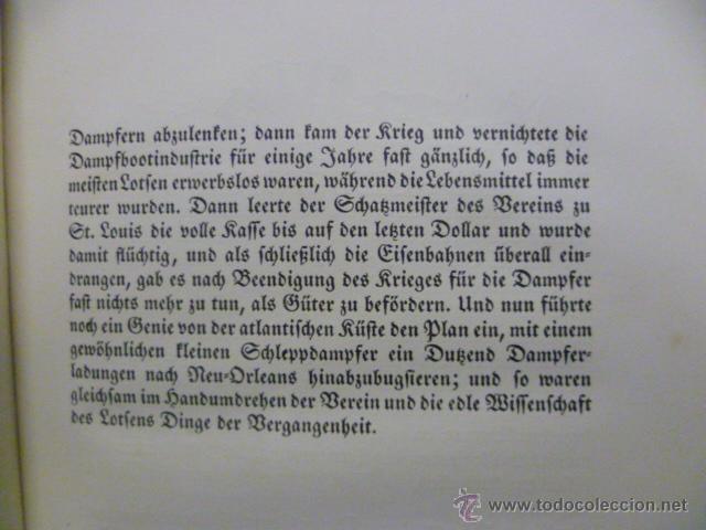 Libros antiguos: mit heiteren vugen - Mark Twain (en aleman) 1924 - Foto 5 - 50400093