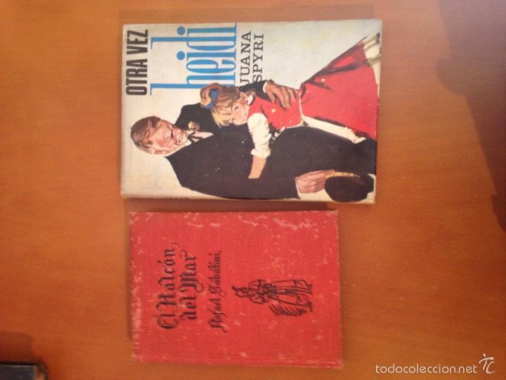 Libros antiguos: Otra vez Heidi y El Halc&oacute;n del Mar - Foto 1
