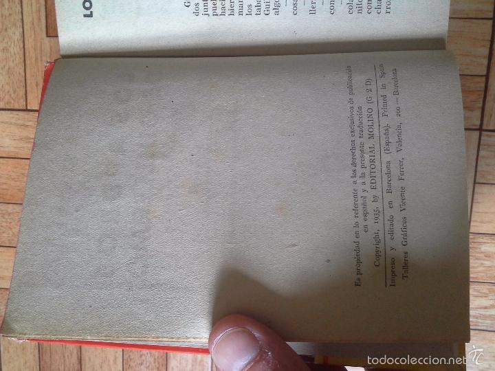 Libros antiguos: RICHMAL CROMPTON - LOS APUROS DE GUILLERMO - 1935 - Foto 2