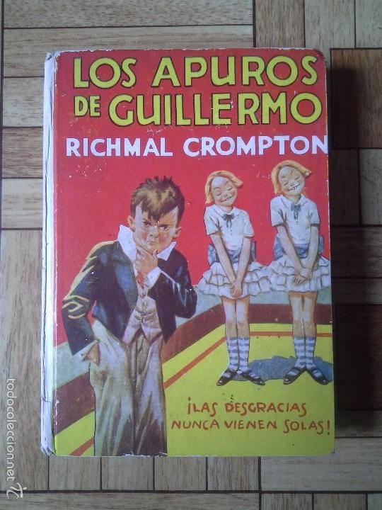 Libros antiguos: RICHMAL CROMPTON - LOS APUROS DE GUILLERMO - 1935 - Foto 1