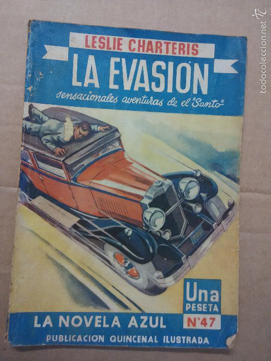 Libros antiguos: la evasi&oacute;n. la novela azul - Foto 1