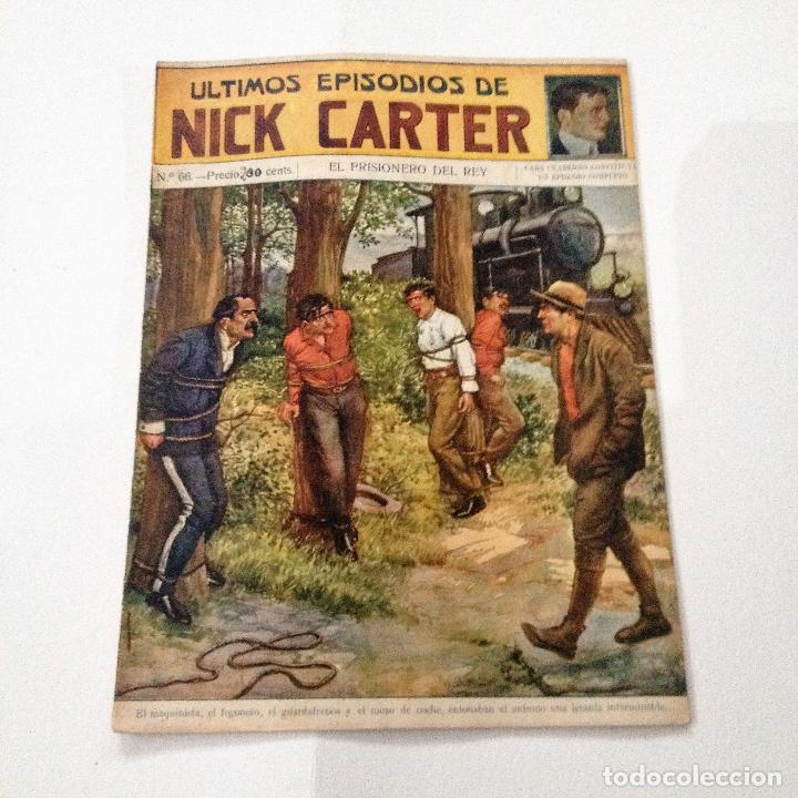 Libros antiguos: Ultimos episodios de Nick Carter, n&ordm; 66 - Foto 1