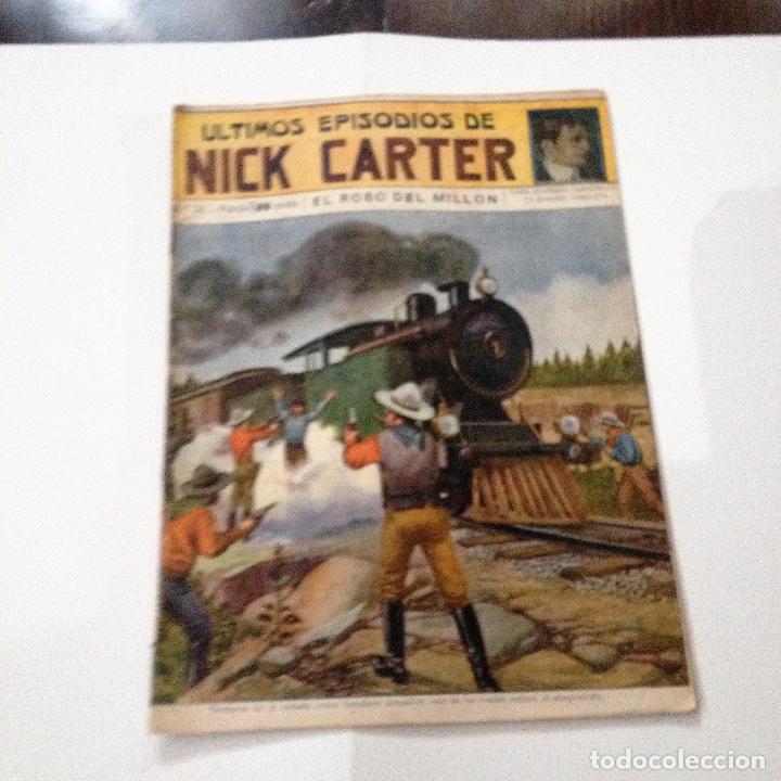 Libros antiguos: Ultimos episodios de Nick Carter, n&ordm; 76 - Foto 1