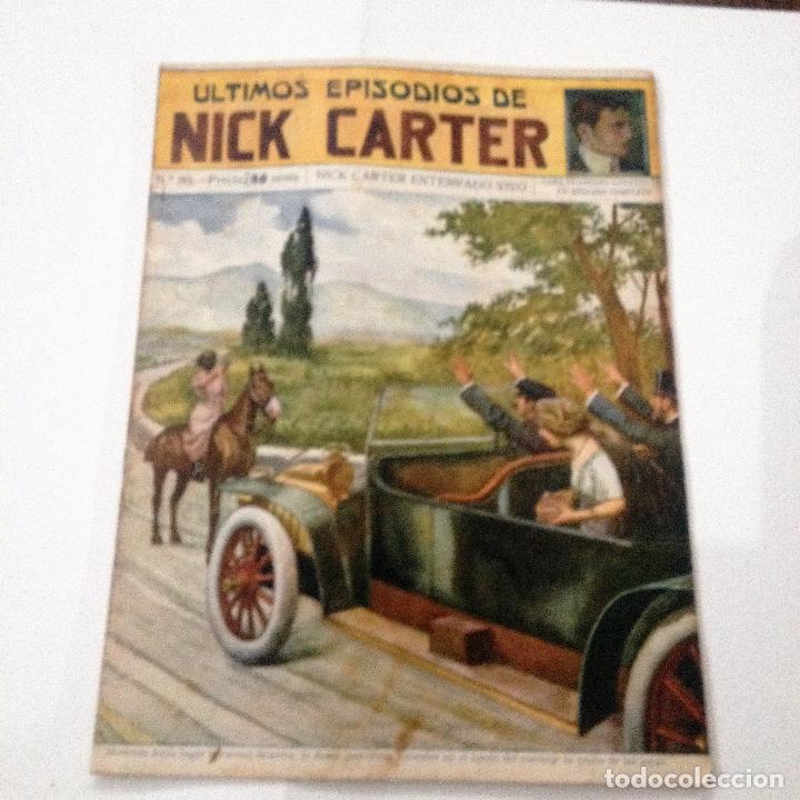 Libros antiguos: Ultimos episodios de Nick Carter, n&ordm; 80 - Foto 1