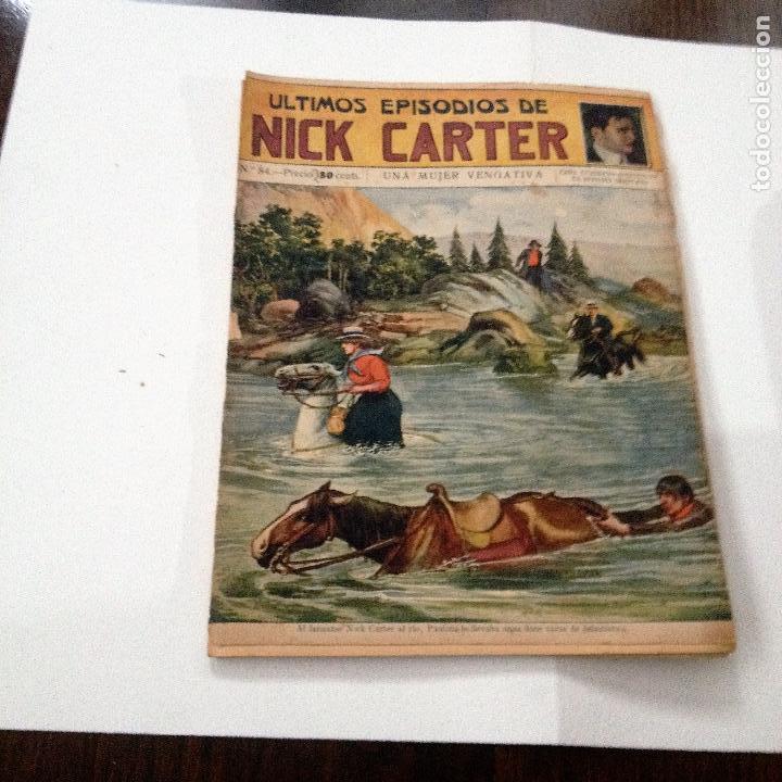 Libros antiguos: Ultimos episodios de Nick Carter, n&ordm; 84 - Foto 1