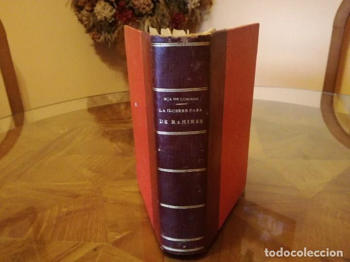 Libros antiguos: libro antiguo la ilustre casa de ramires de eca de queiroz - Foto 1