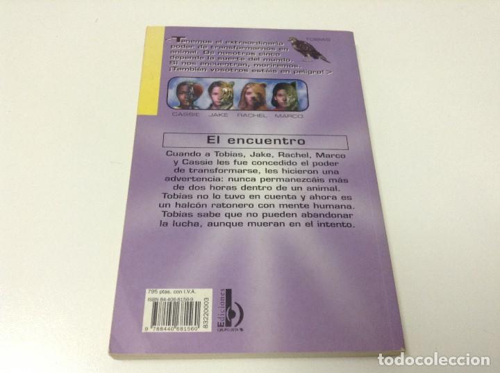 Libros antiguos: ANIMORPHS N&ordm;3 EL ENCUENTRO . K. A. APPLEGATE - Foto 2