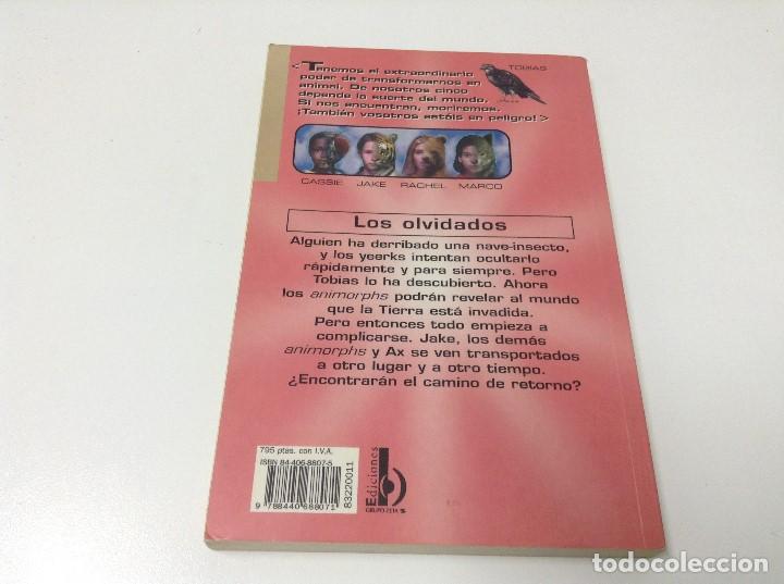 Libros antiguos: ANIMORPHS N&ordm;11 LOS OLVIDADOS - Foto 2
