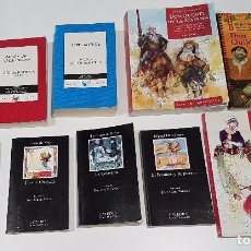 Libros antiguos: LOTE DE 10 LIBROS DE LA LITERATURA CLASICA CASTELLANA , NARRATIVA Y POESIA