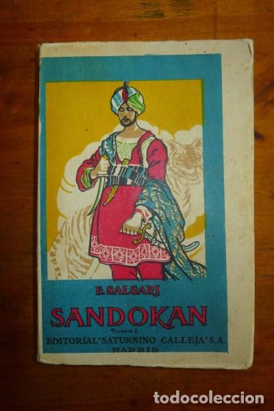 Libros antiguos: SALGARI, Emilio. Sandok&aacute;n. Tomo I - Foto 1