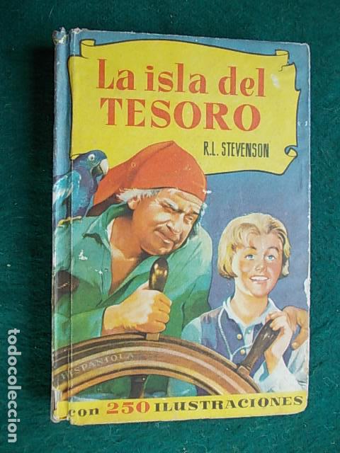 Libros antiguos: La isla del tesoro Estebenson - Foto 1