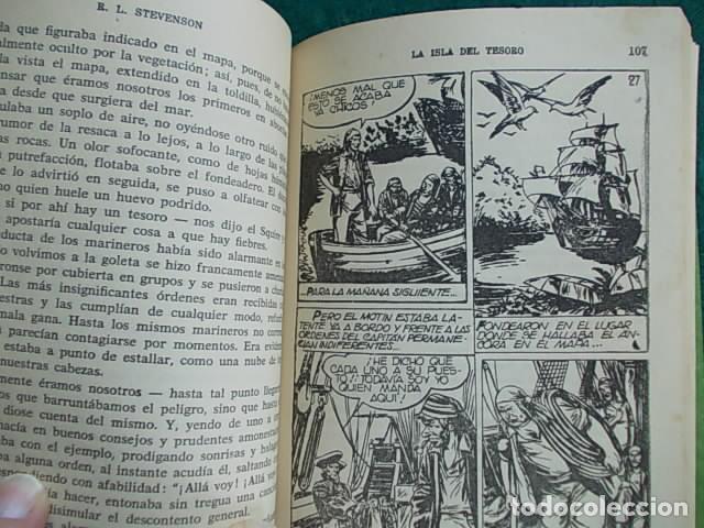 Libros antiguos: La isla del tesoro Estebenson - Foto 3