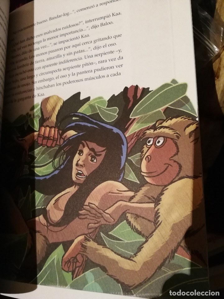 Libros antiguos: EL LIBRO DE LA SELVA - RUDYARD KIPLING - EDIC. ABREVIADA E ILUSTRADA - Foto 7