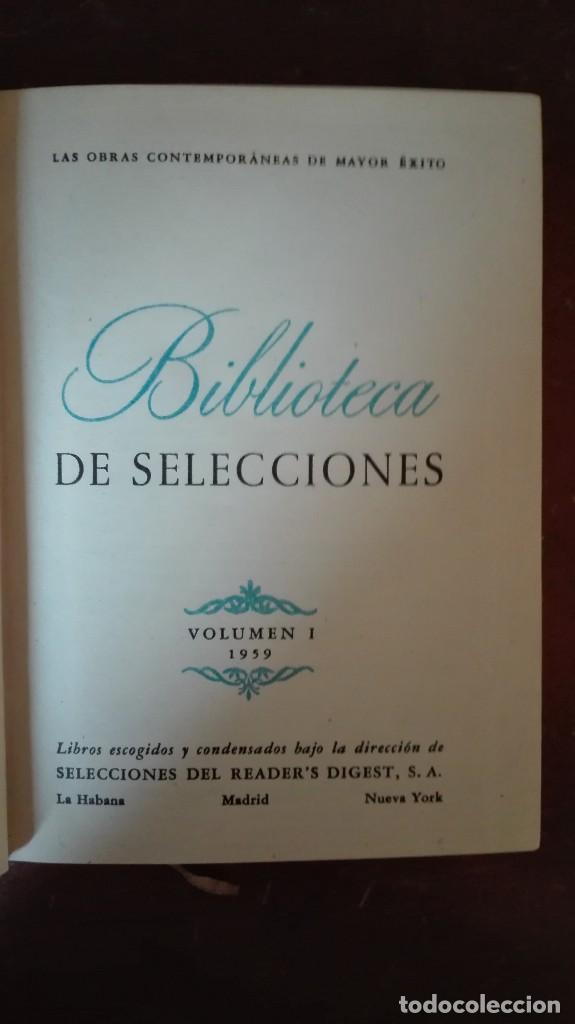 Libros antiguos: Biblioteca de selecciones. - Foto 2