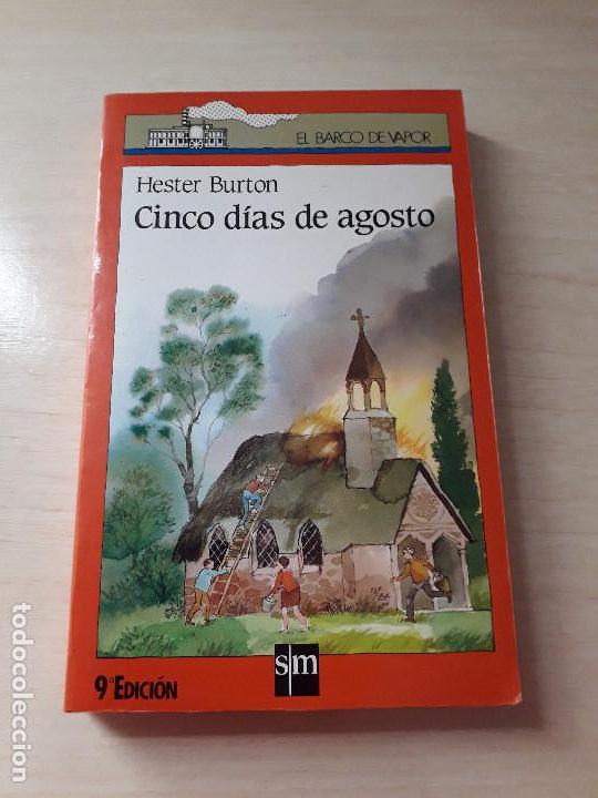 Libros antiguos: 000588LIB-CINCO DIAS DE AGOSTO - Foto 1