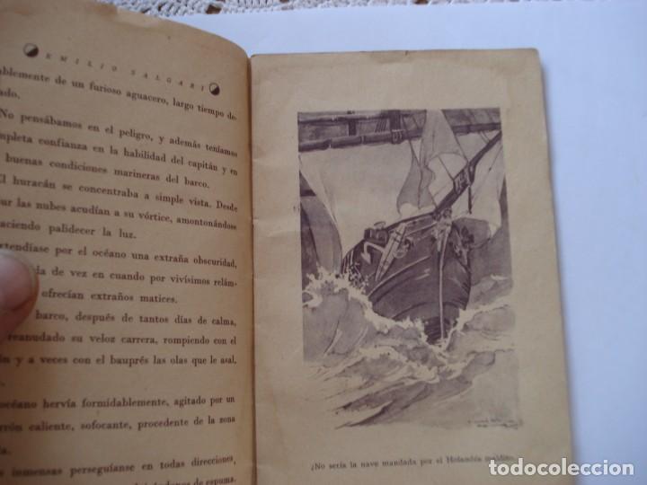 Libros antiguos: DOS LIBRITOS E. SALGARI DE EDITORIAL CALLEJA 1935 - Foto 4