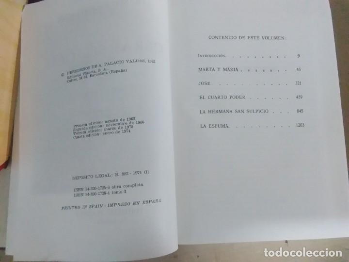 Libros antiguos: Libro a palacio Vald&eacute;s obras completas editorial planeta. & - Foto 5