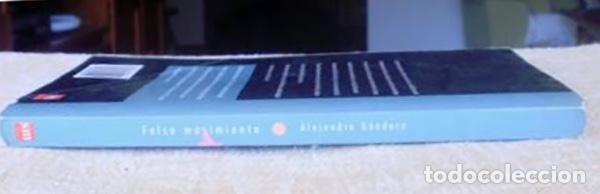 Libros antiguos: Falso movimiento/ Alejandro G&aacute;ndara/ Ediciones SM/ Gran Angular/ 5&ordf; edici&oacute;n/1994 - Foto 3
