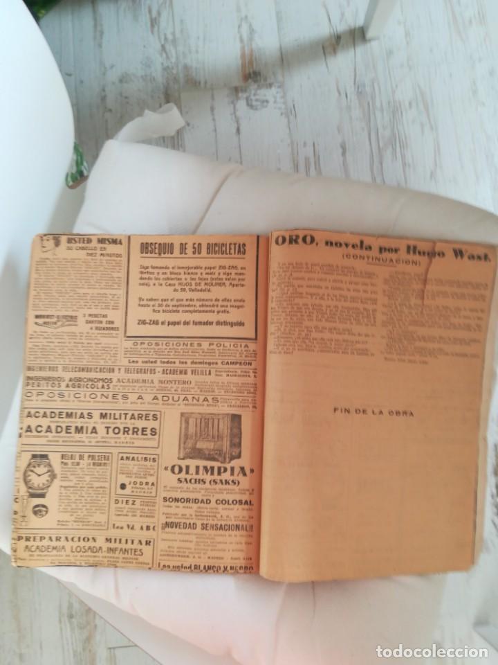 Libros antiguos: Oro novela original de hugo wast - Foto 3
