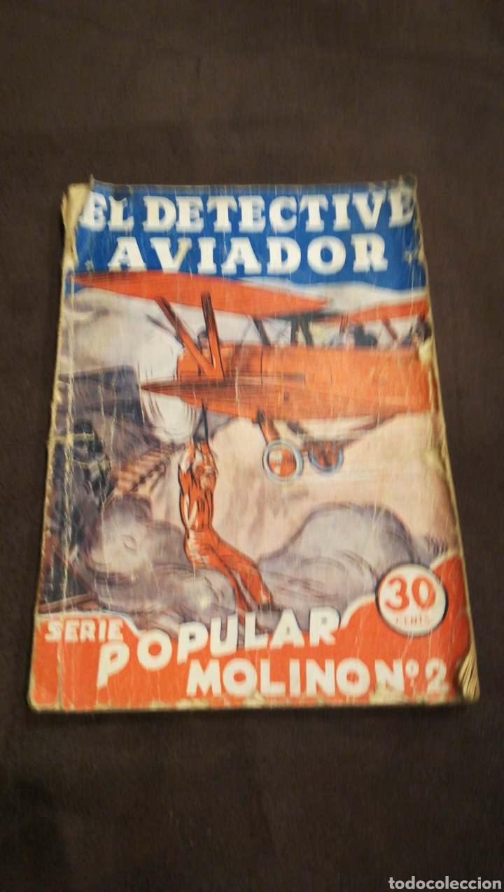 Libros antiguos: El detective aviador - Foto 1