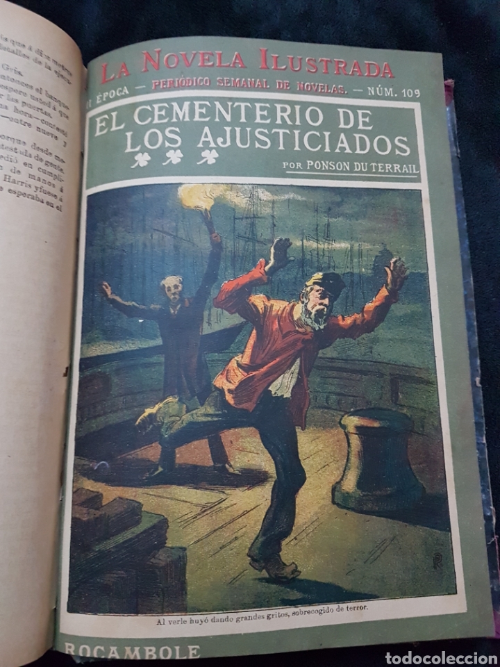 Libros antiguos: Novela ilustrada rocambole Madrid - Foto 3
