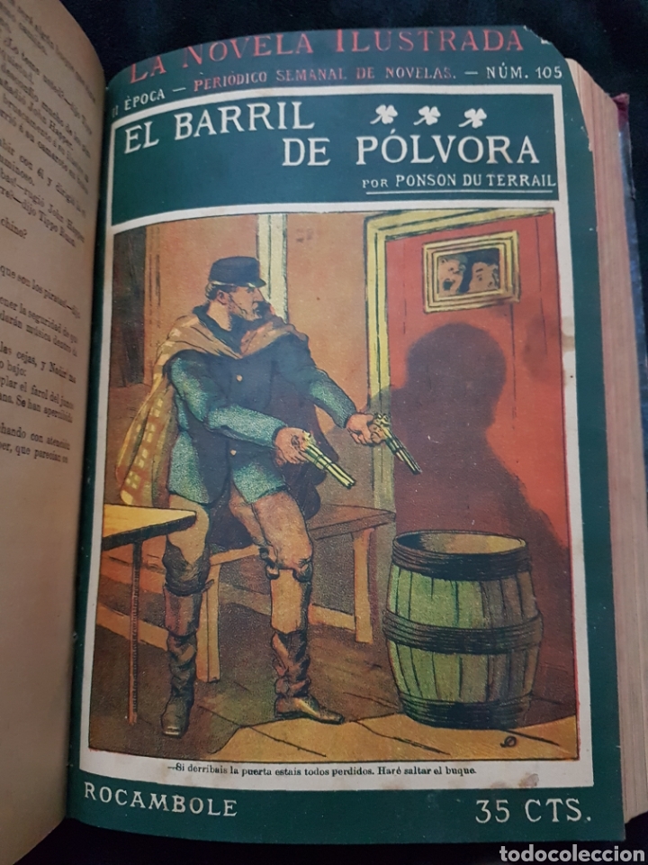 Libros antiguos: Novela ilustrada rocambole Madrid - Foto 4
