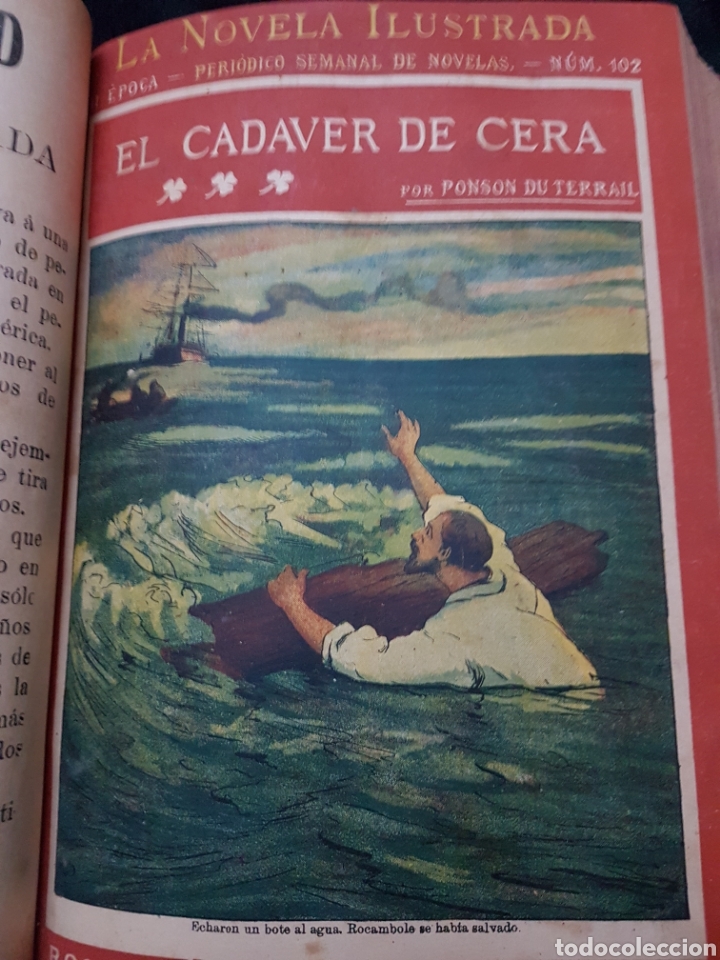 Libros antiguos: Novela ilustrada rocambole Madrid - Foto 5