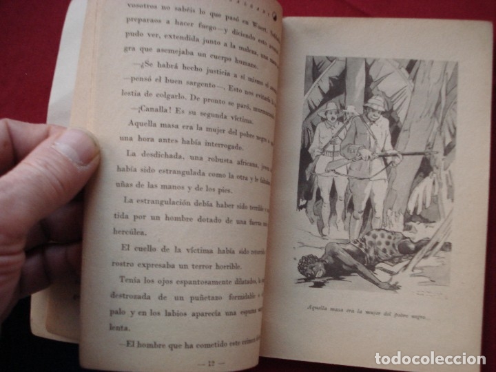 Libros antiguos: DOS LIBRITOS E. SALGARI DE EDITORIAL CALLEJA 1935 - Foto 10