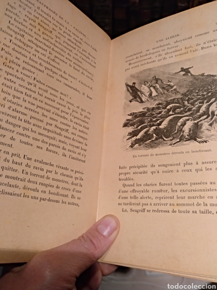 Libros antiguos: 1898. Dos libros en franc&eacute;s - Foto 7