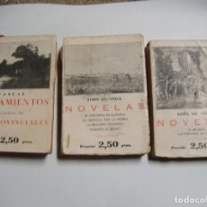 Libros antiguos: NOVELAS DE LOPE DE VEGA Y PENSAMIENTOS DE PASCAL. Lote 151944862
